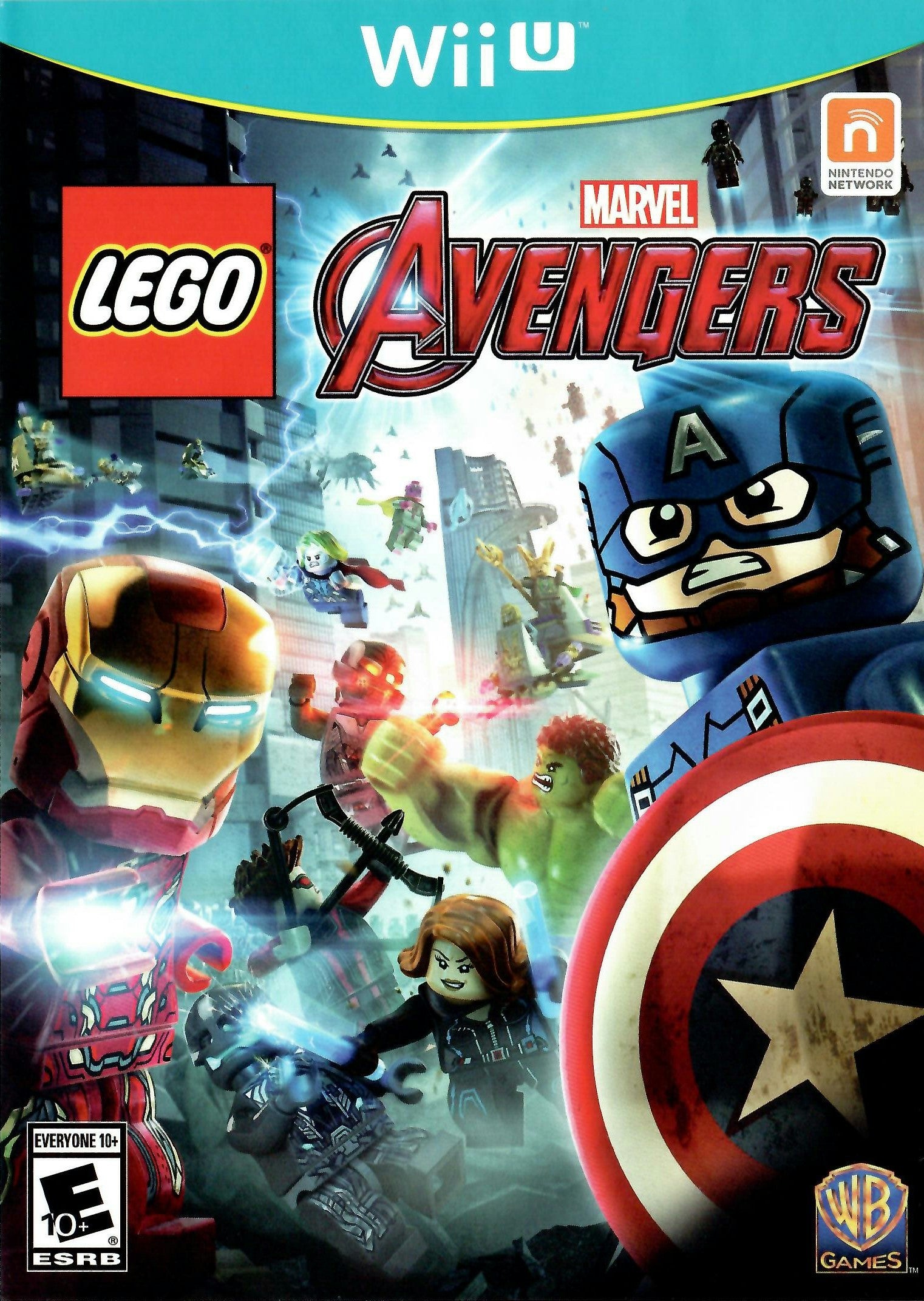 LEGO Marvel's Avengers Wii U - Video Game - Used - CaveGamers