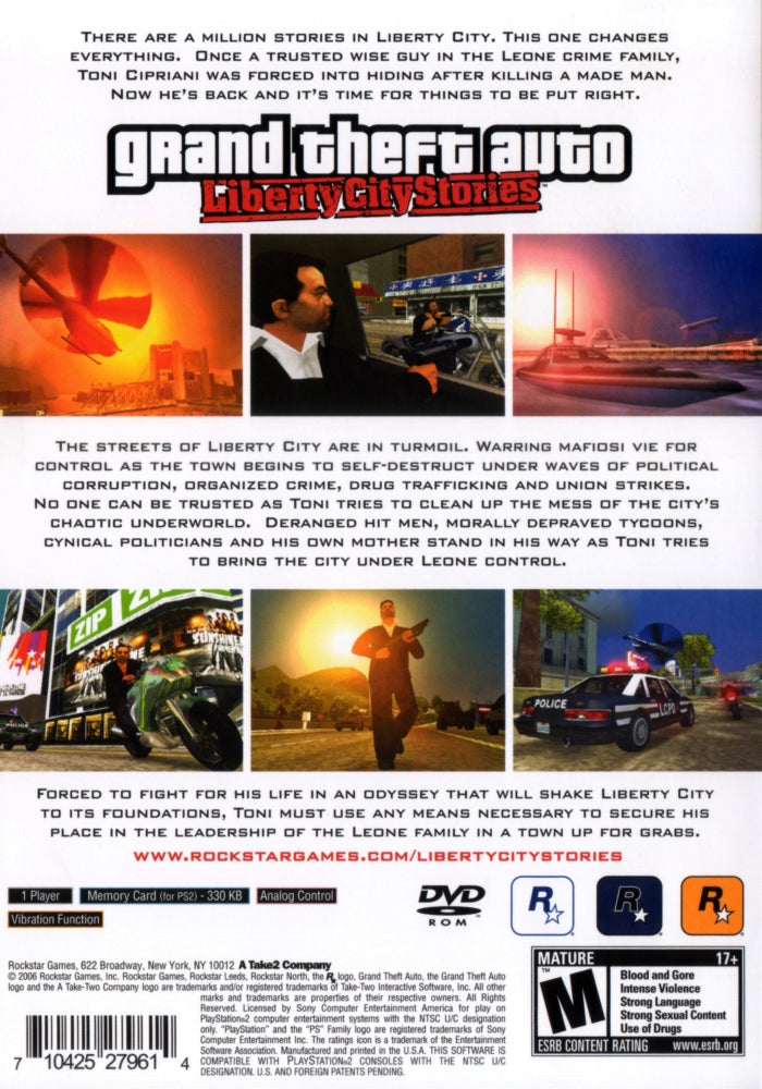 Grand Theft Auto: Liberty City Stories