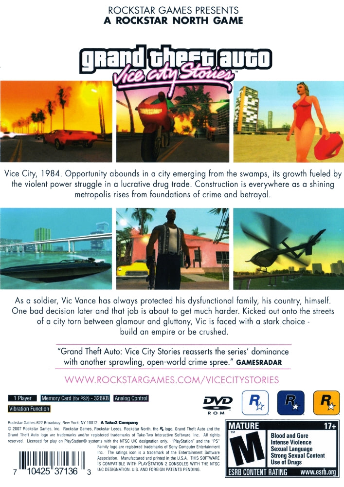 Grand Theft Auto: Vice City Stories