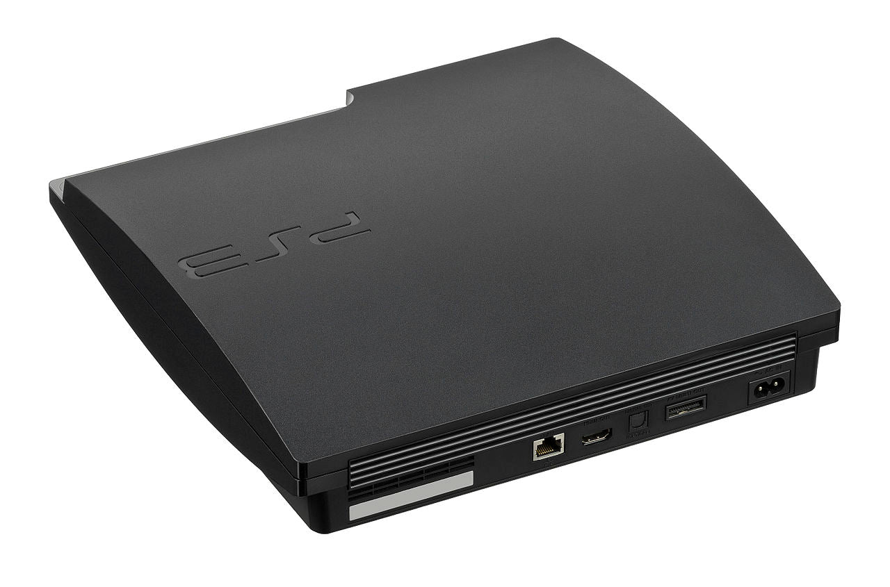 PlayStation 3 Slim 250GB Console - Black 2001B 2101B PS3 - Video Game System - Used - CaveGamers - Image 3