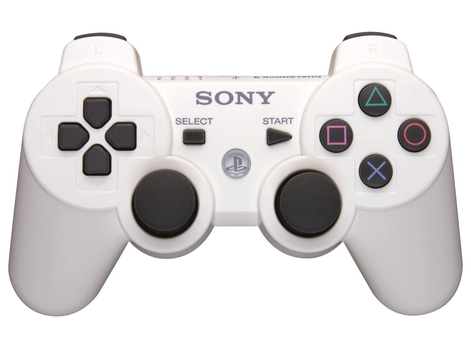 PlayStation 3 Dualshock 3 Wireless Controller - White PS3 - Video Game Accessory - Used - CaveGamers