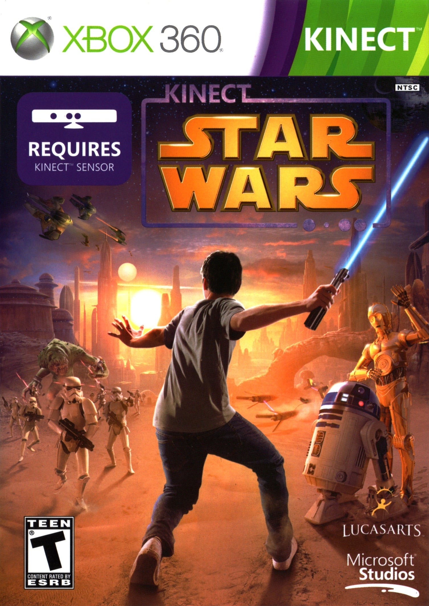 Kinect Star Wars Xbox 360 - Video Game - Used - CaveGamers
