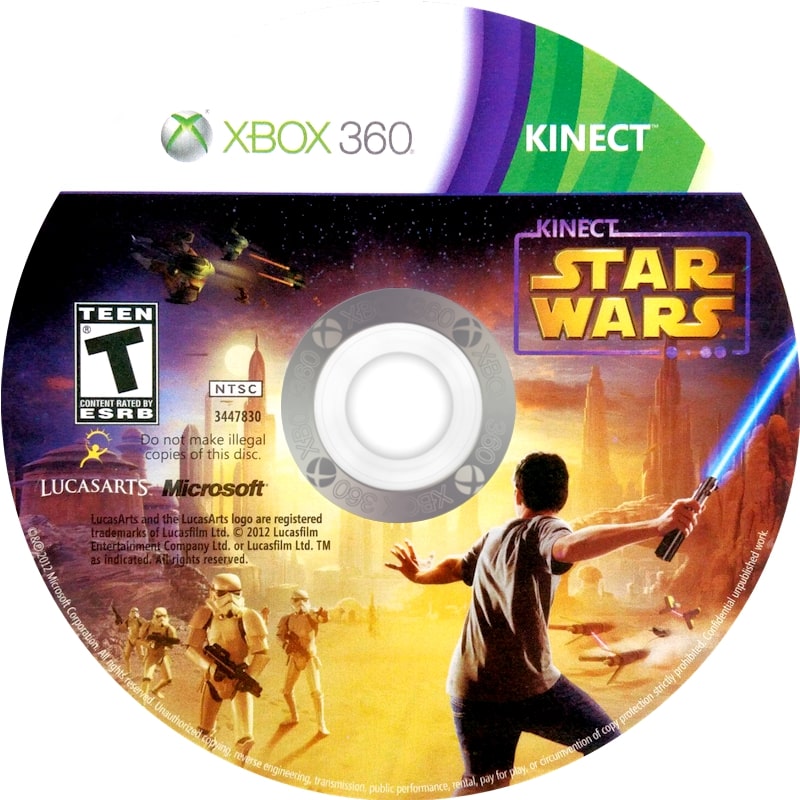 Kinect Star Wars Xbox 360 - Video Game - Used - CaveGamers - Image 3