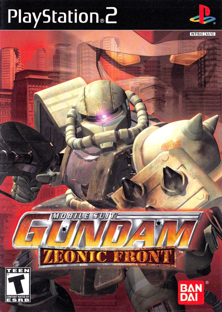 Mobile Suit Gundam: Zeonic Front PS2 - Video Game - Used - CaveGamers