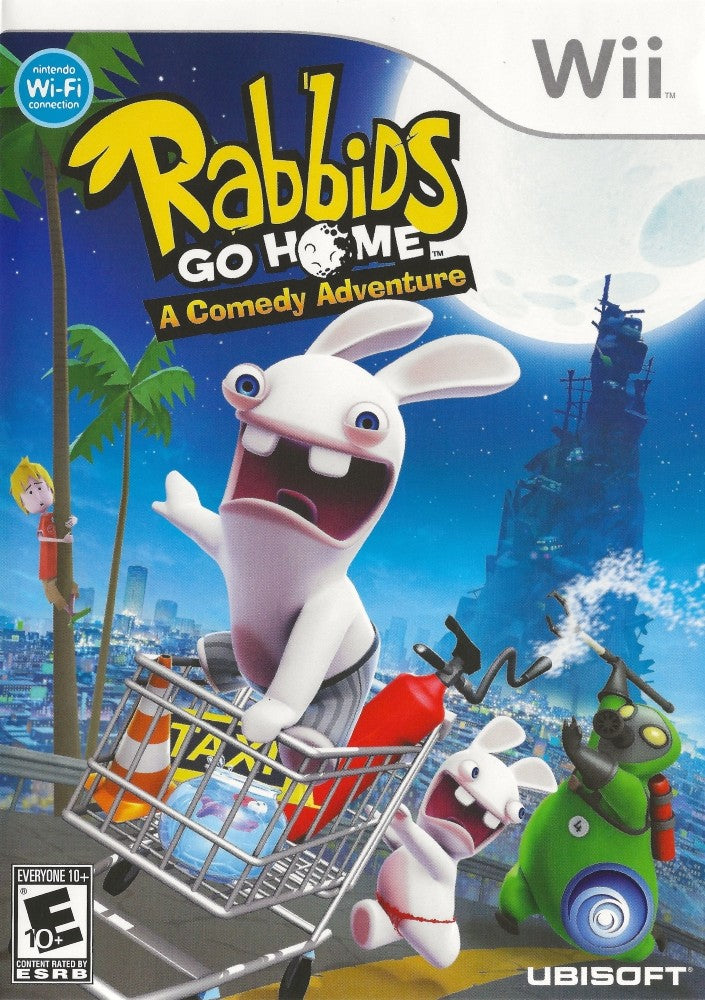 Rabbids Go Home Wii - Video Game - Used - CaveGamers