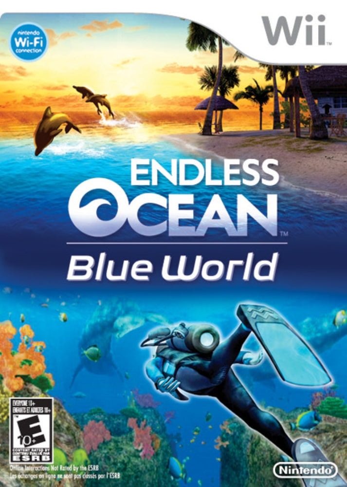 Endless Ocean: Blue World Wii - Video Game - Used - CaveGamers