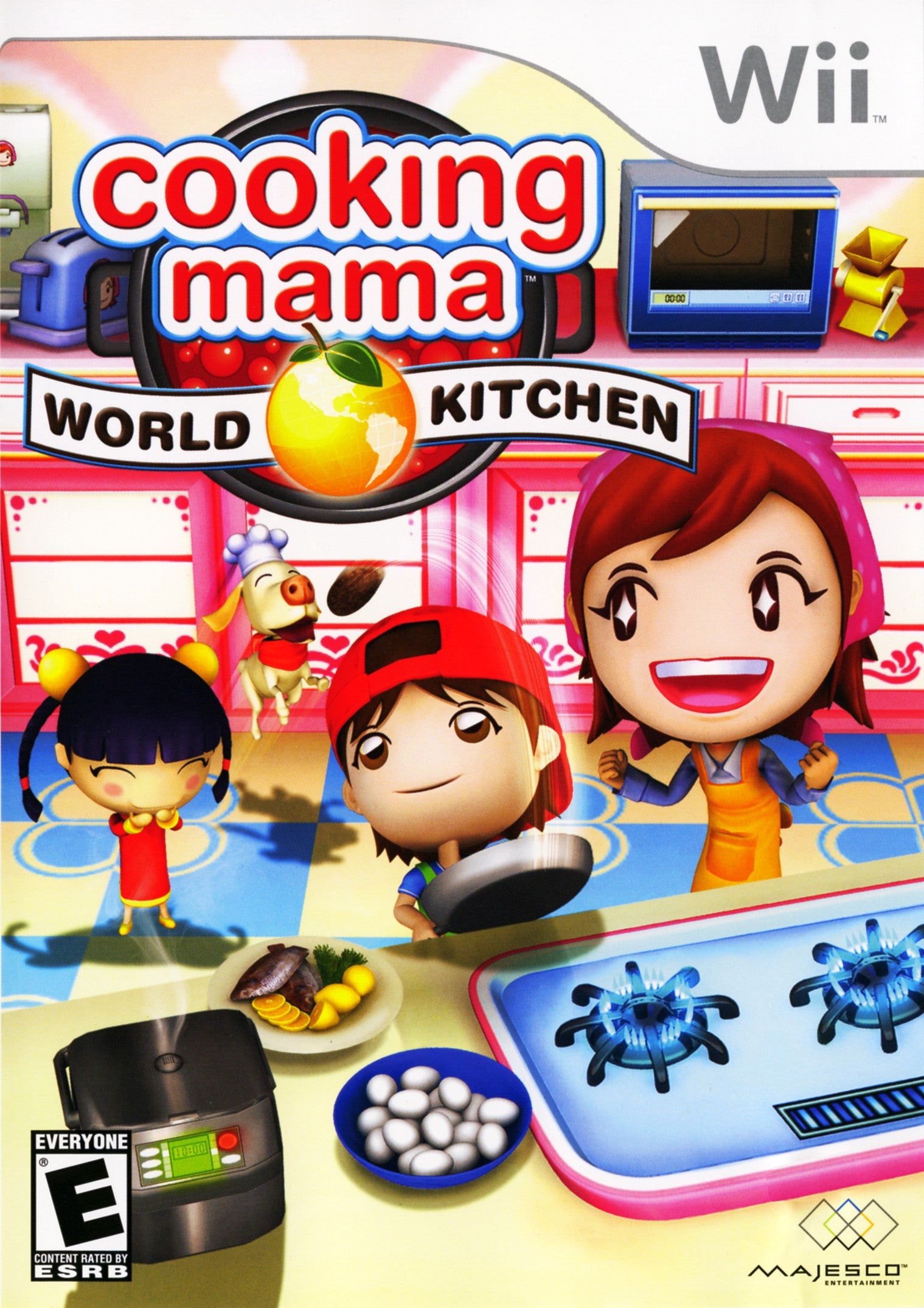 Cooking Mama World Kitchen Wii - Video Game - Used - CaveGamers