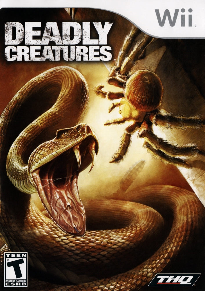 Deadly Creatures Wii - Video Game - Used - CaveGamers