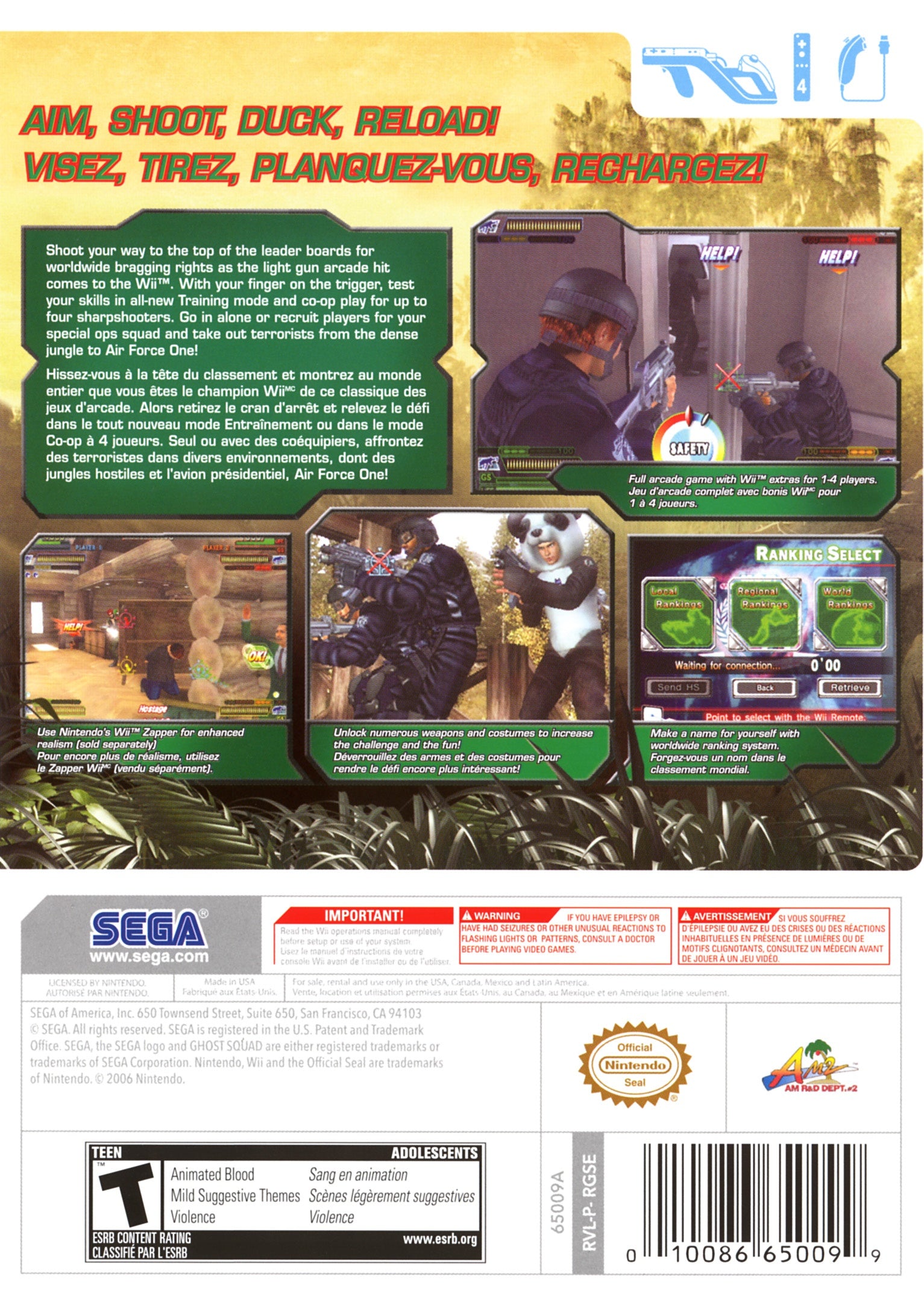 Ghost Squad Wii - Video Game - Used - CaveGamers - Image 2