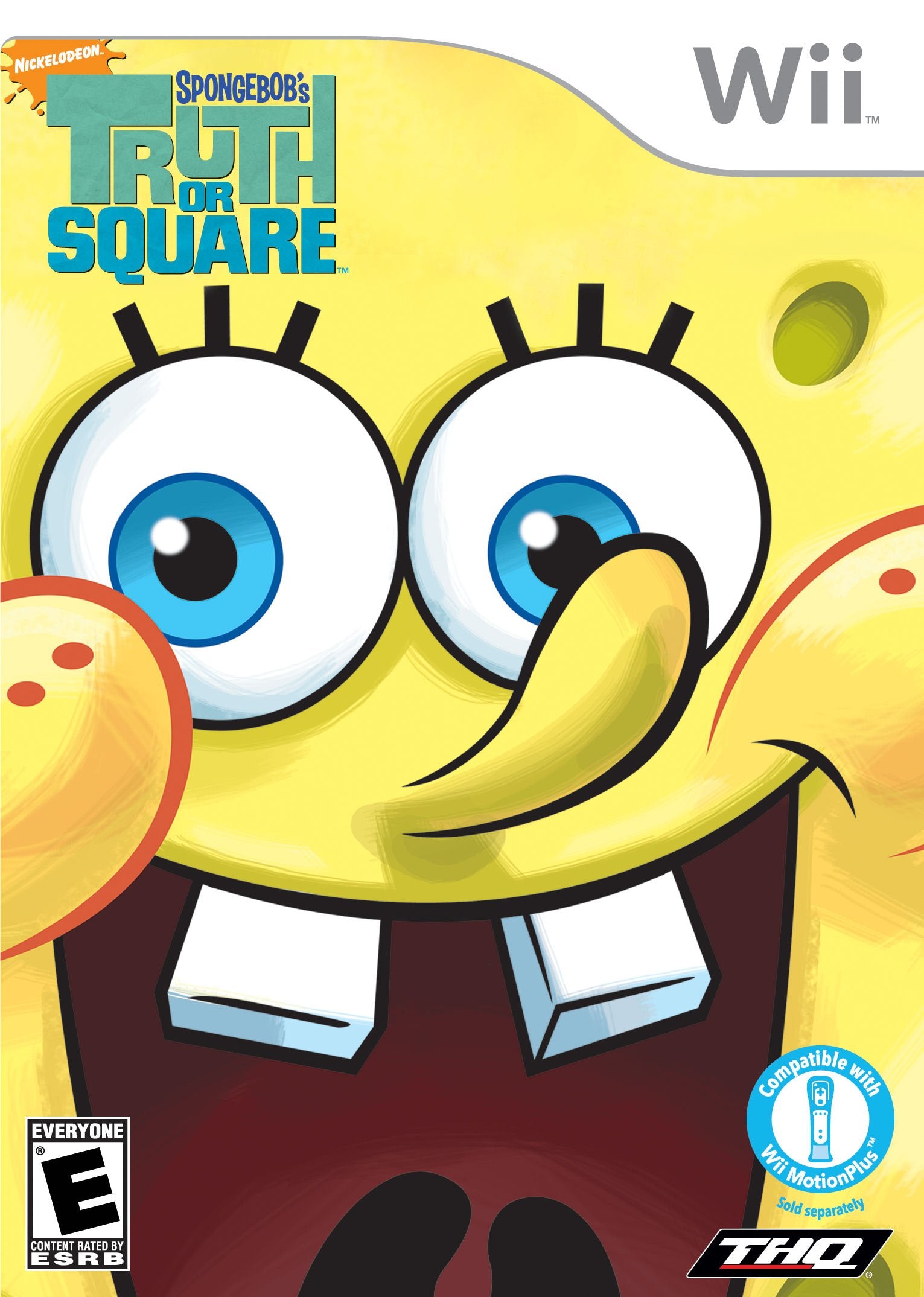 SpongeBob Truth Or Square Wii - Video Game - Used - CaveGamers
