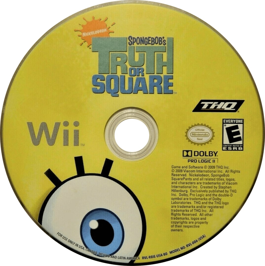 SpongeBob Truth Or Square