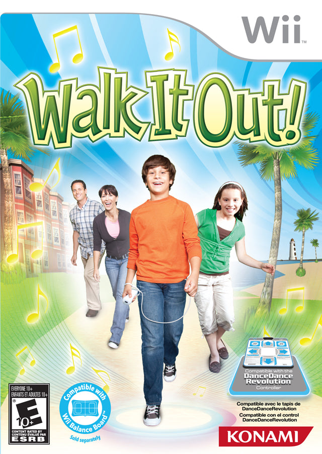 Walk It Out Wii - Video Game - Used - CaveGamers