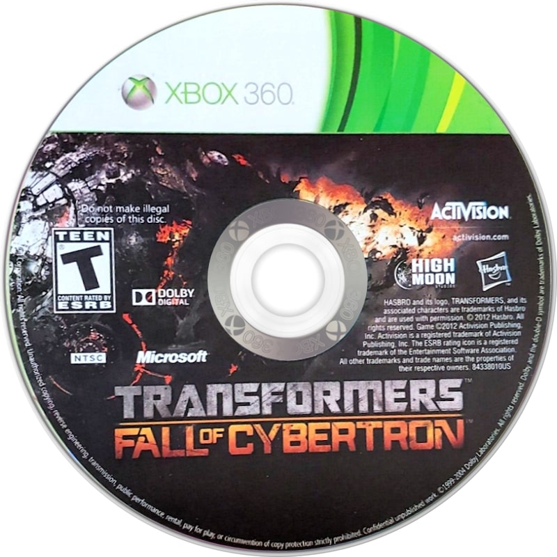 Transformers: Fall of Cybertron Xbox 360 - Video Game - Used - CaveGamers - Image 3