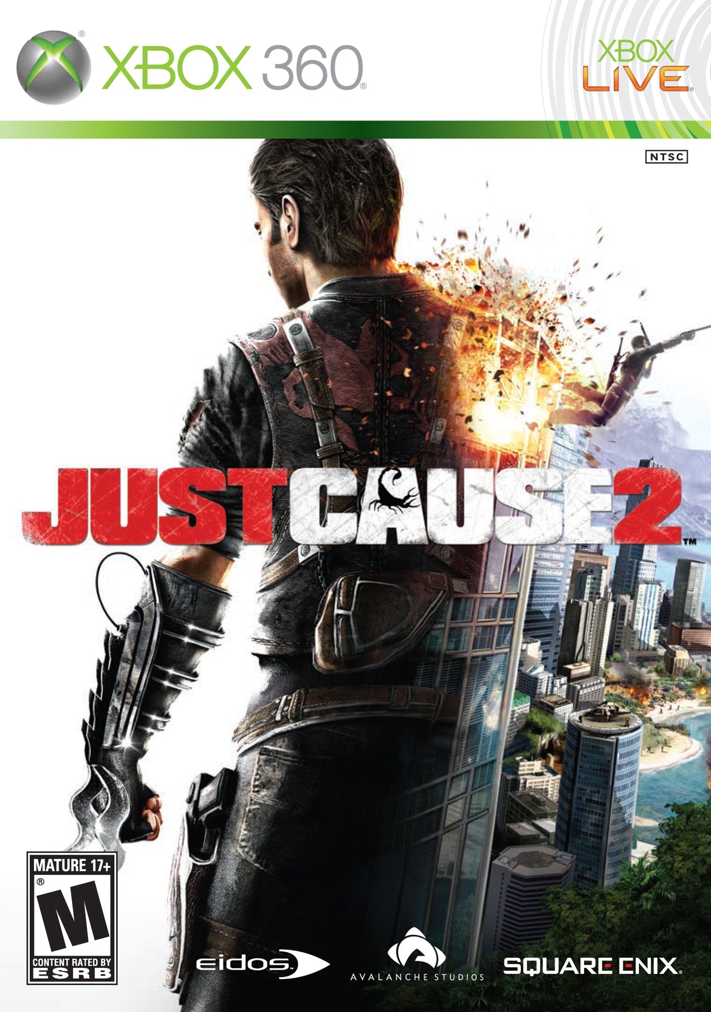 Just Cause 2 Xbox 360 - Video Game - Used - CaveGamers