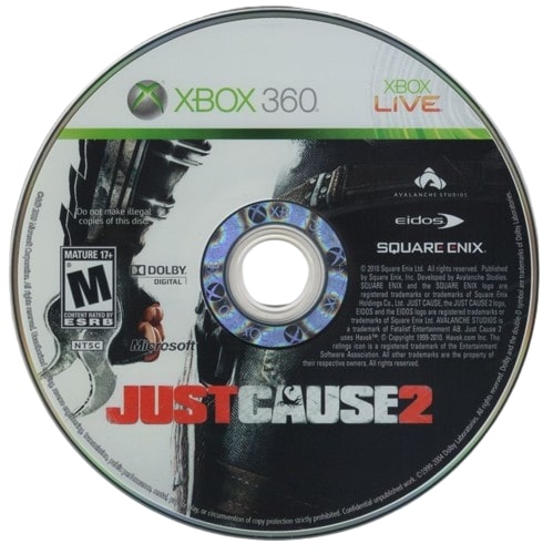 Just Cause 2 Xbox 360 - Video Game - Used - CaveGamers - Image 3