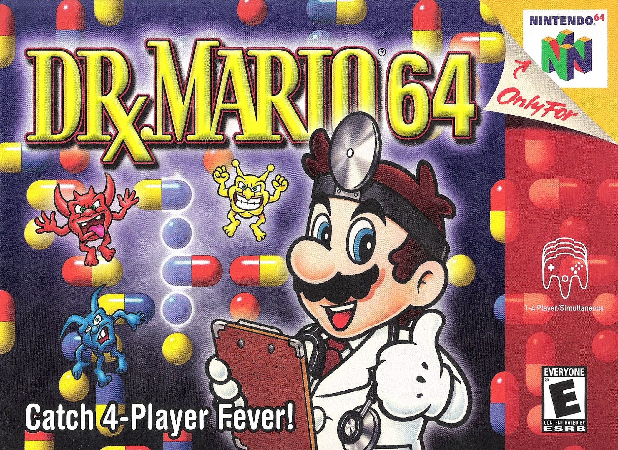Dr. Mario 64 N64 - Video Game - Used - CaveGamers