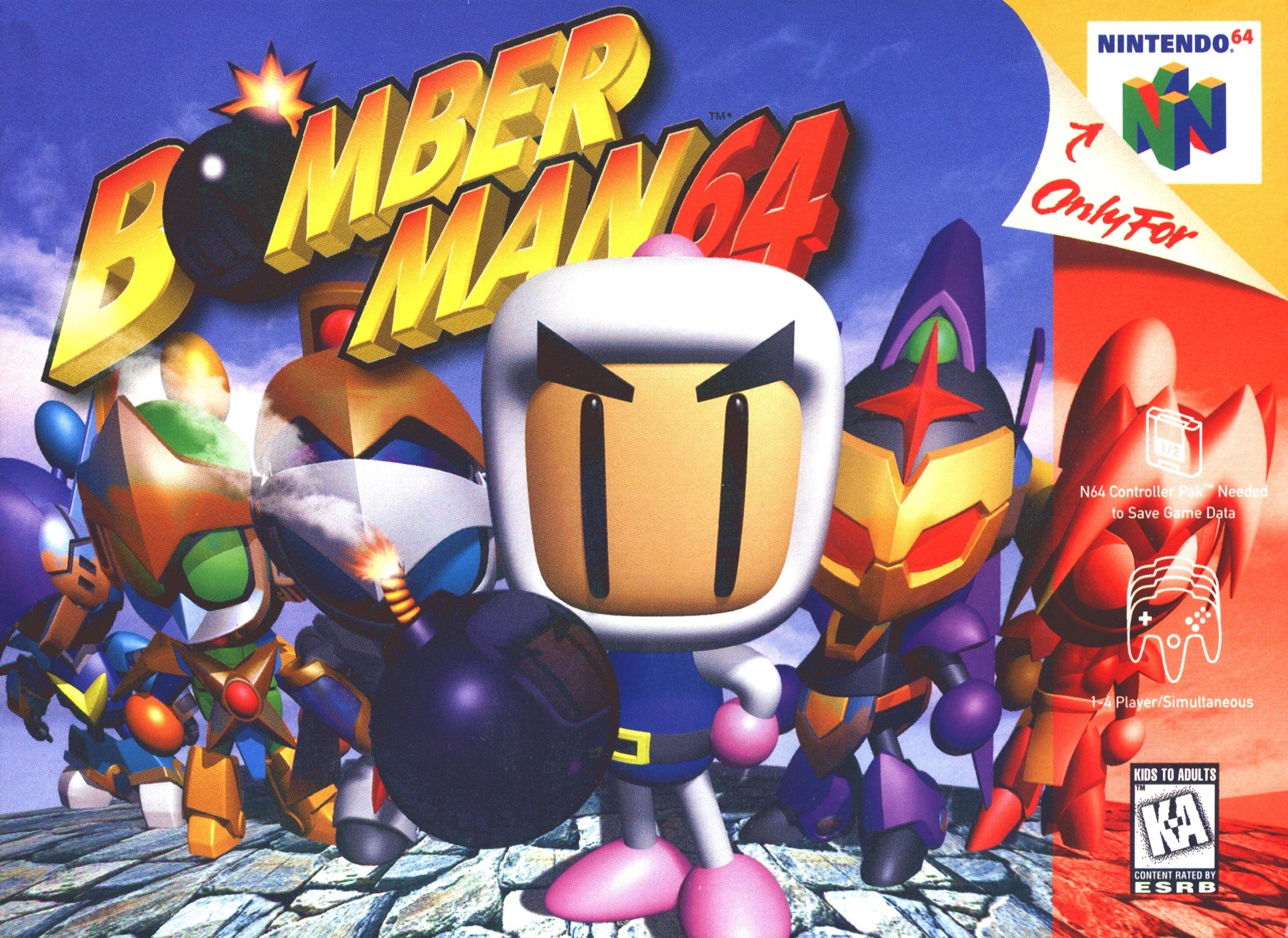 Bomberman 64 N64 - Video Game - Used - CaveGamers