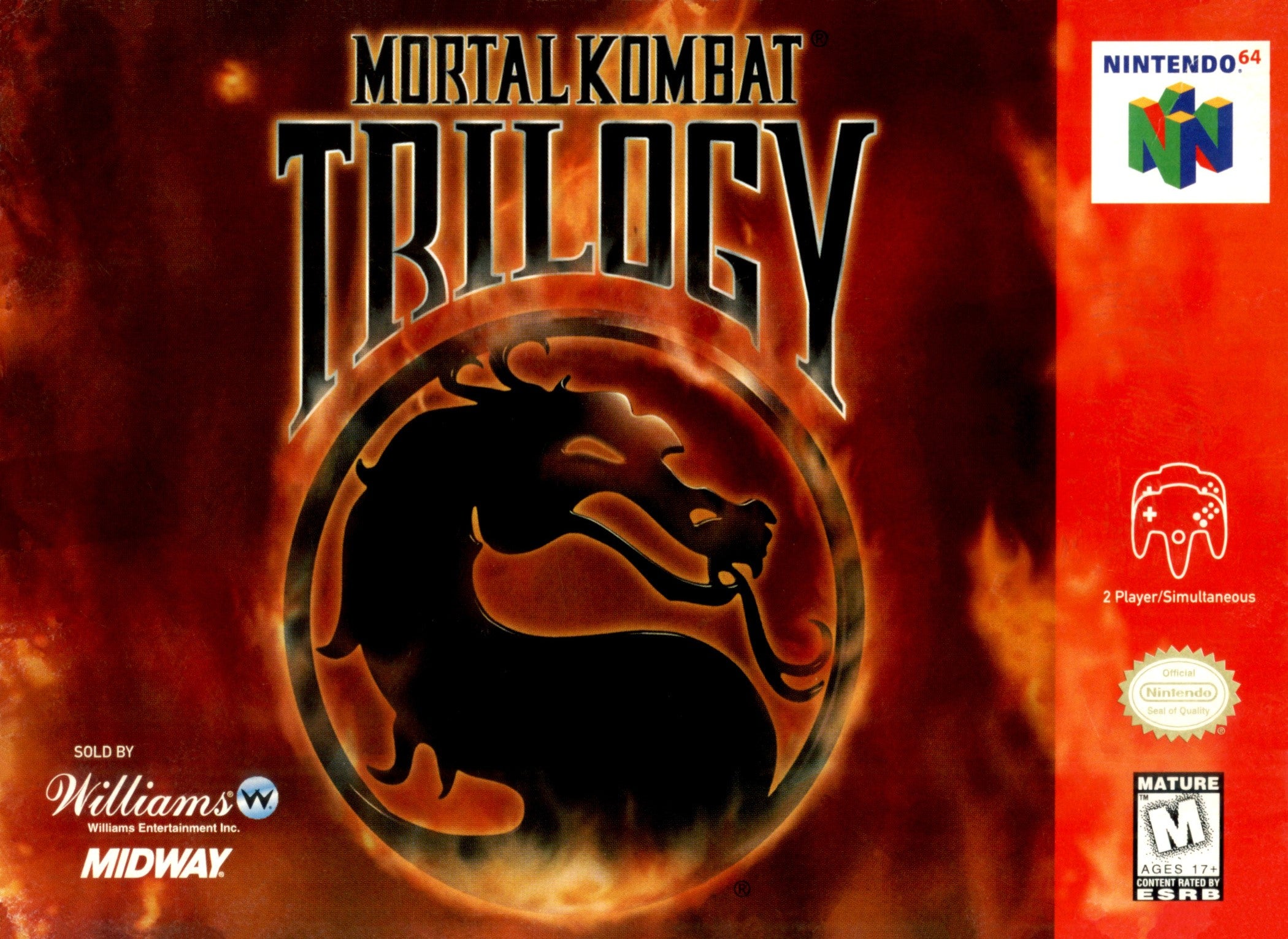 Mortal Kombat Trilogy N64 - Video Game - Used - CaveGamers