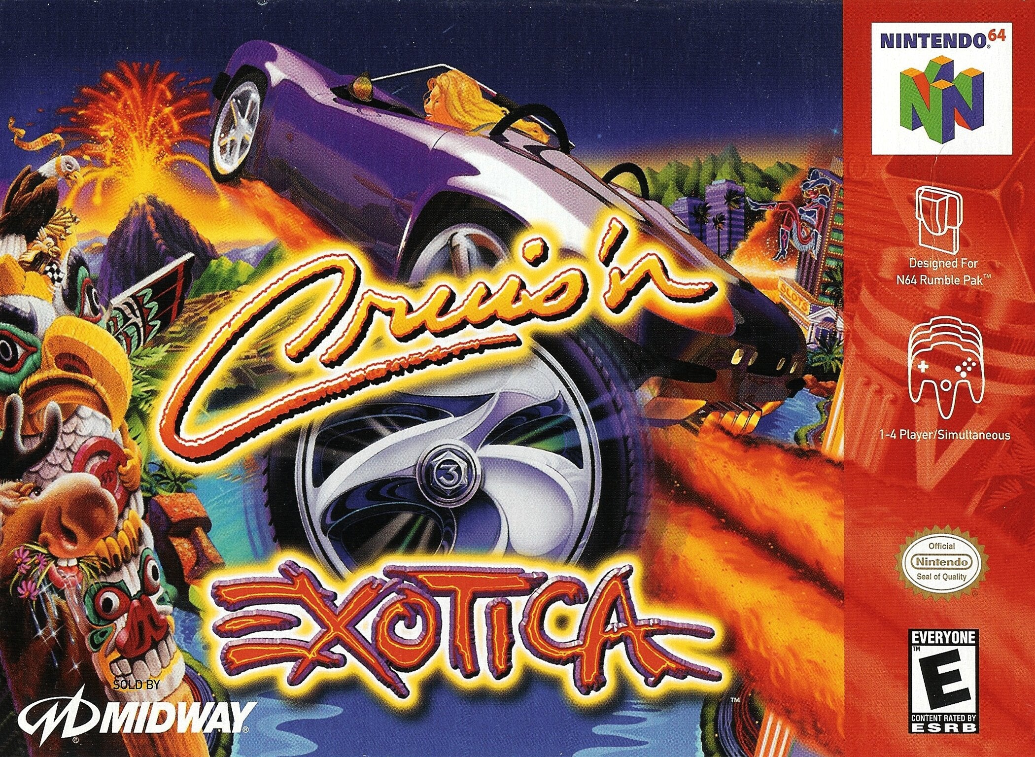 Cruis'n Exotica N64 - Video Game - Used - CaveGamers