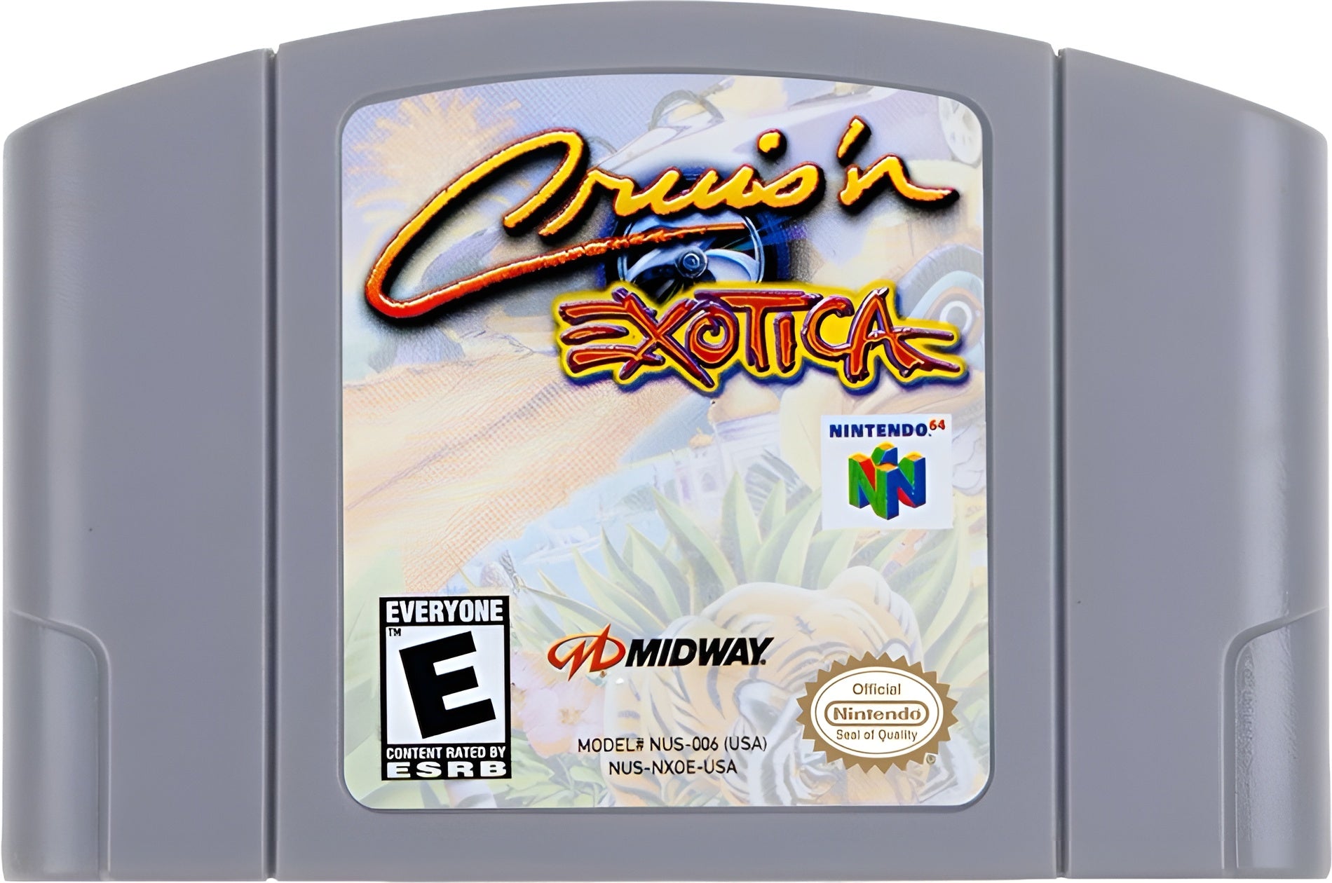Cruis'n Exotica N64 - Video Game - Used - CaveGamers - Image 3
