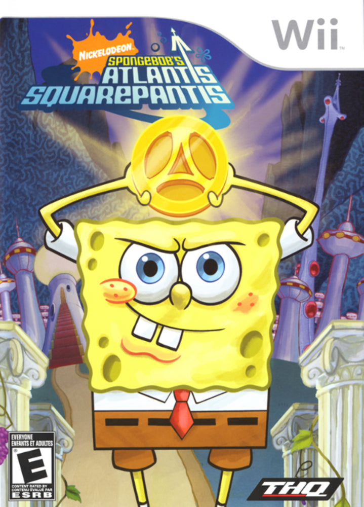Spongebob Squarepants: Atlantis Squarepantis Wii - Video Game - Used - CaveGamers