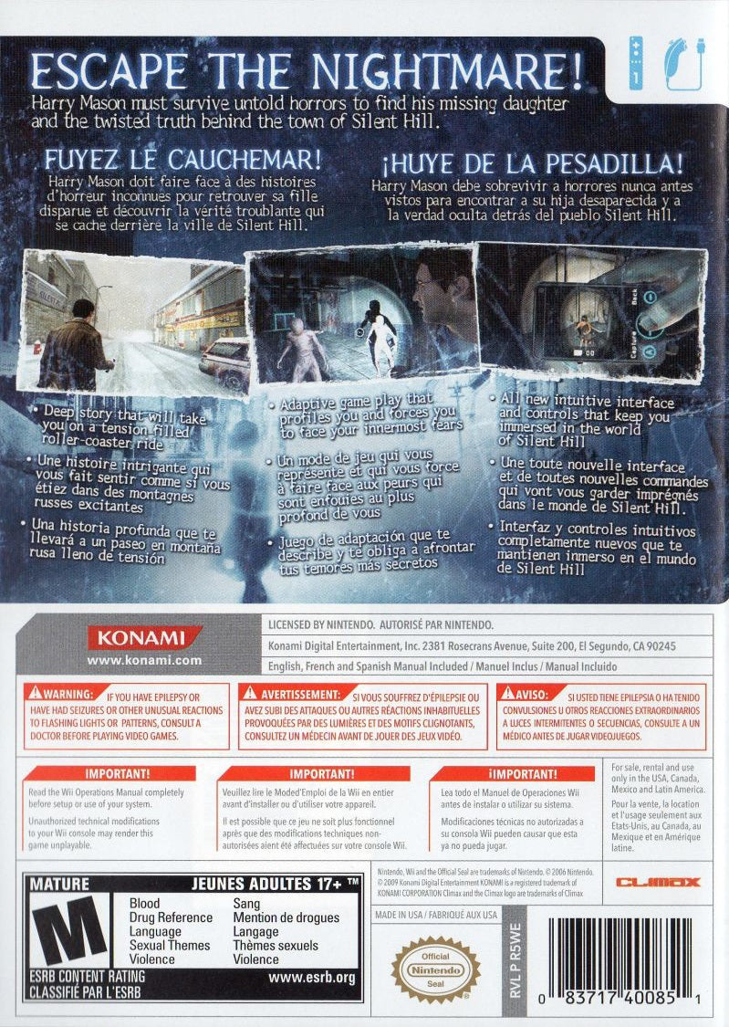 Silent Hill: Shattered Memories