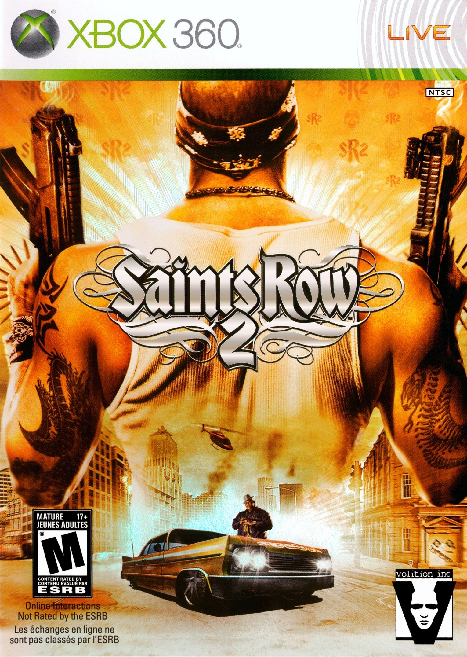 Saints Row 2 Xbox 360 - Video Game - Used - CaveGamers