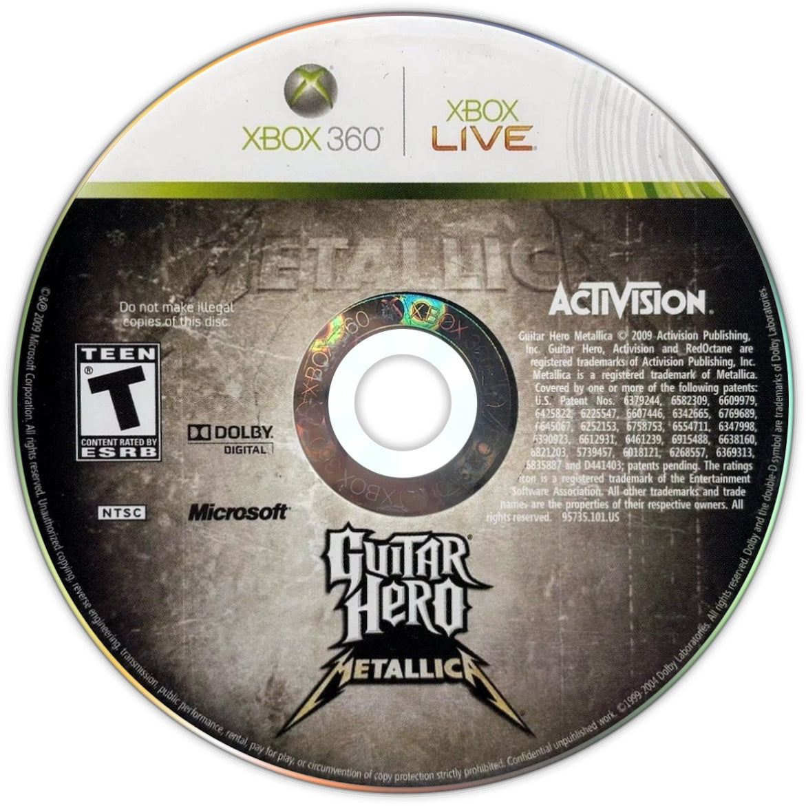 Guitar Hero Metallica Xbox 360 - Video Game - Used - CaveGamers - Image 3