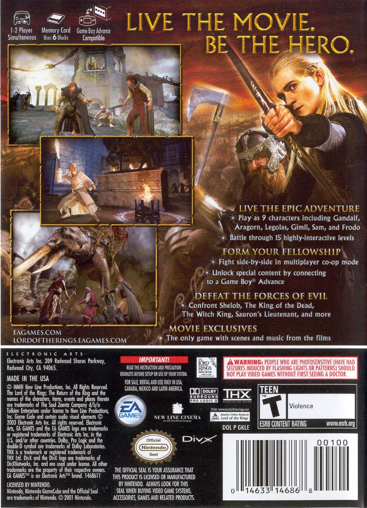 The Lord of the Rings: The Return of the King