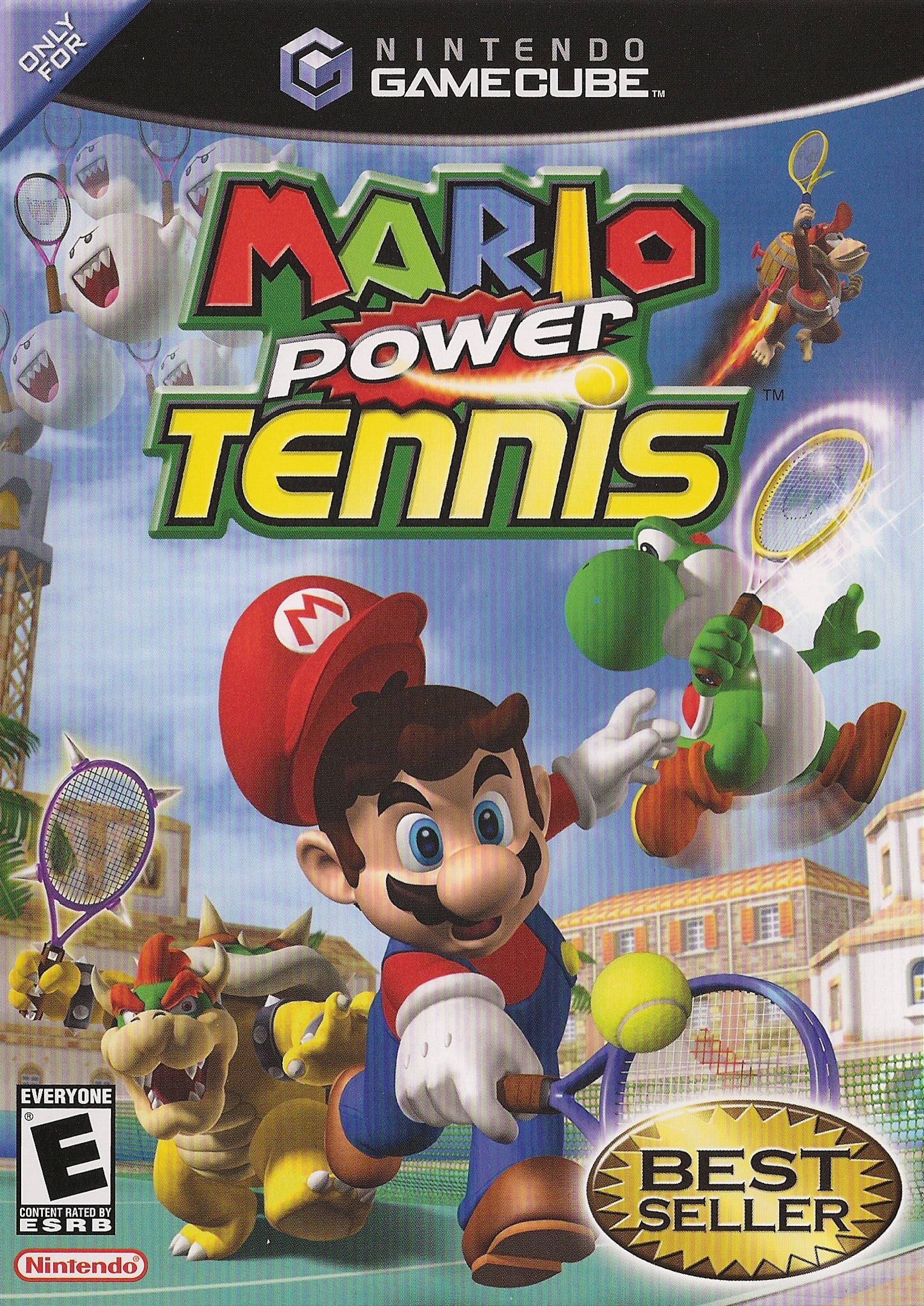 Mario Power Tennis GameCube - Video Game - Used - CaveGamers