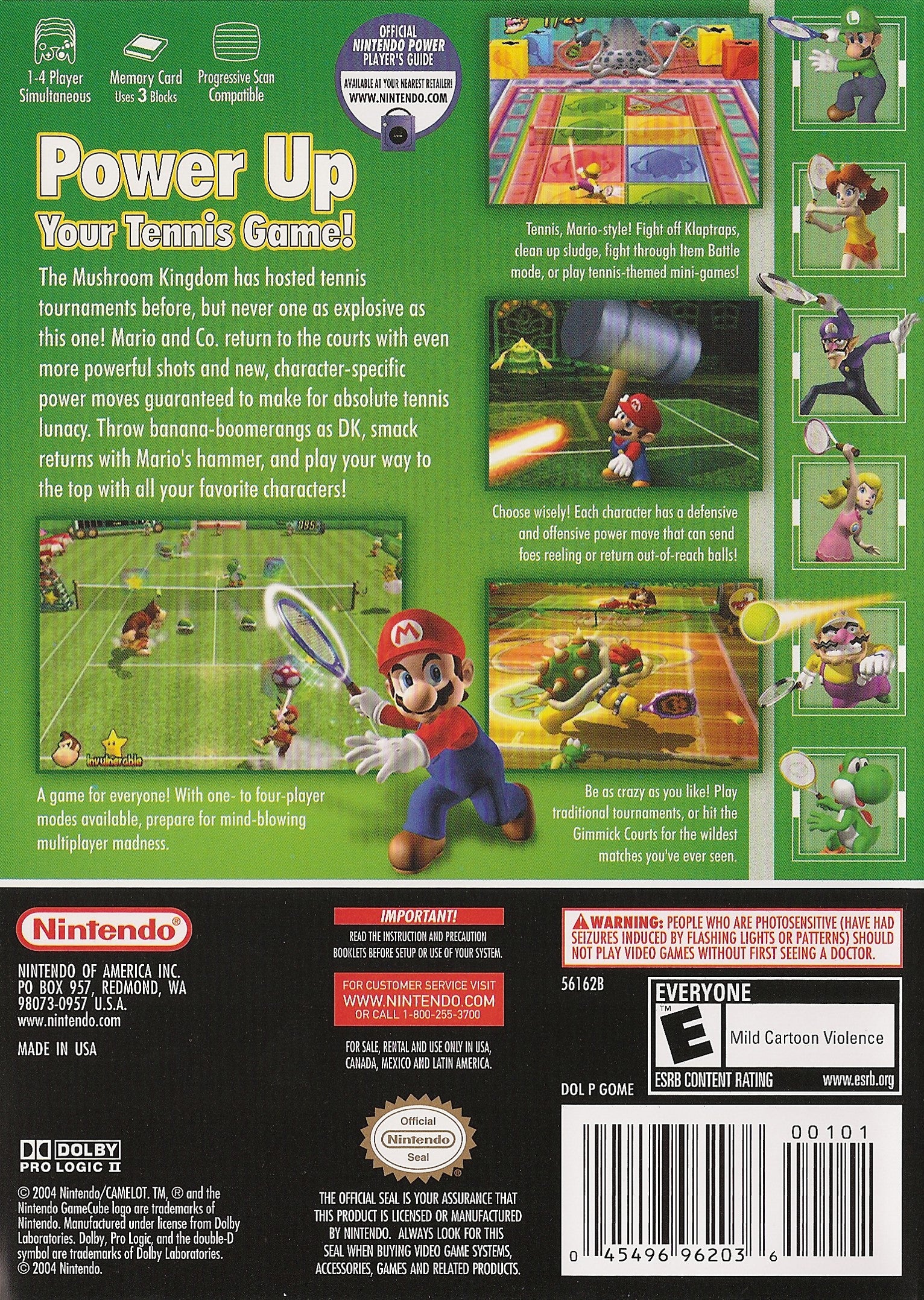 Mario Power Tennis