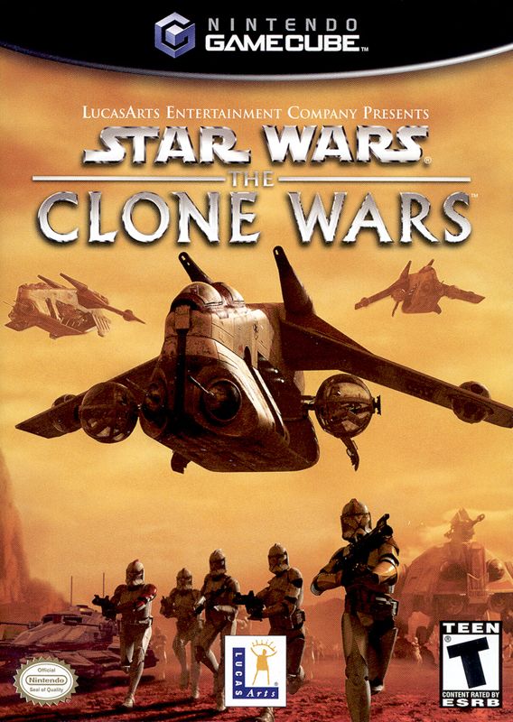 Star Wars: Clone Wars GameCube - Video Game - Used - CaveGamers
