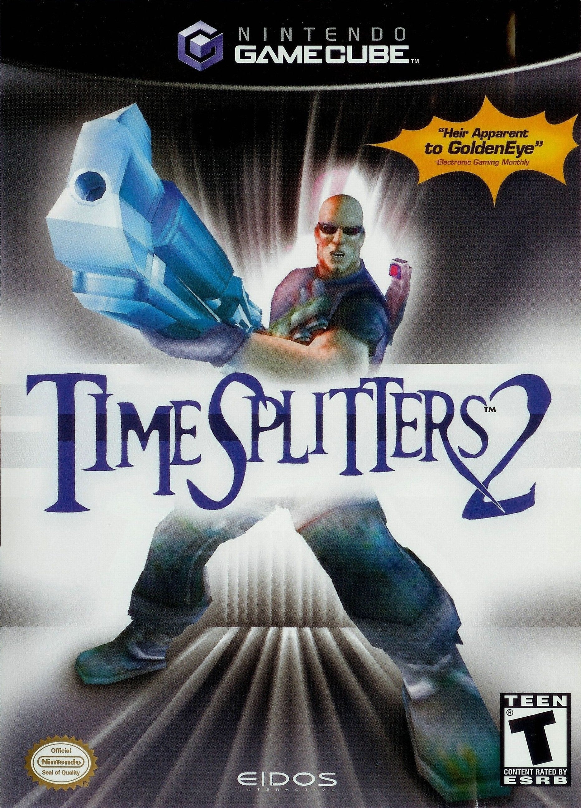 Time Splitters 2 GameCube - Video Game - Used - CaveGamers