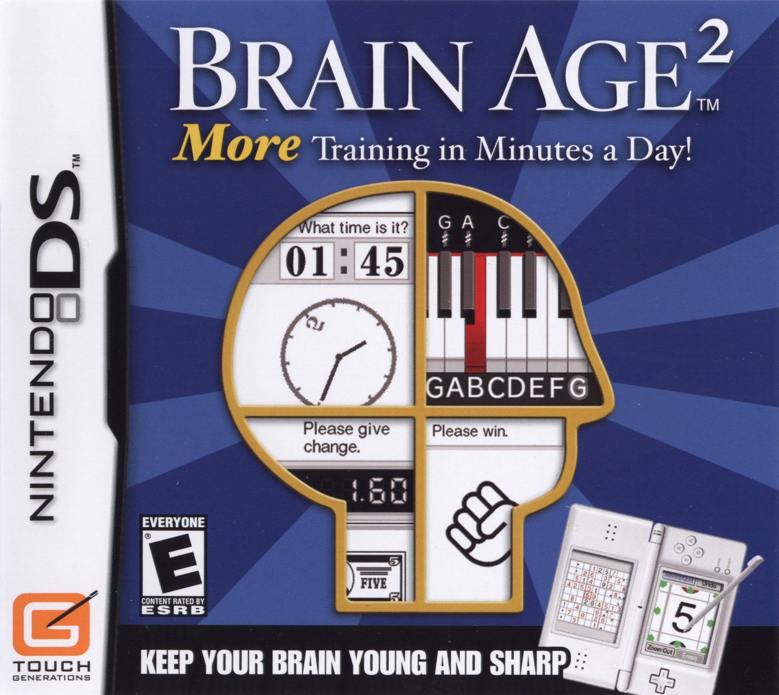 Brain Age 2 DS - Video Game - Used - CaveGamers