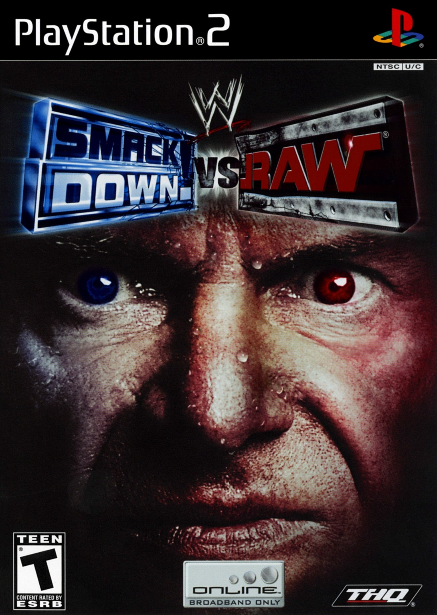 WWE SmackDown vs. Raw PS2 - Video Game - Used - CaveGamers