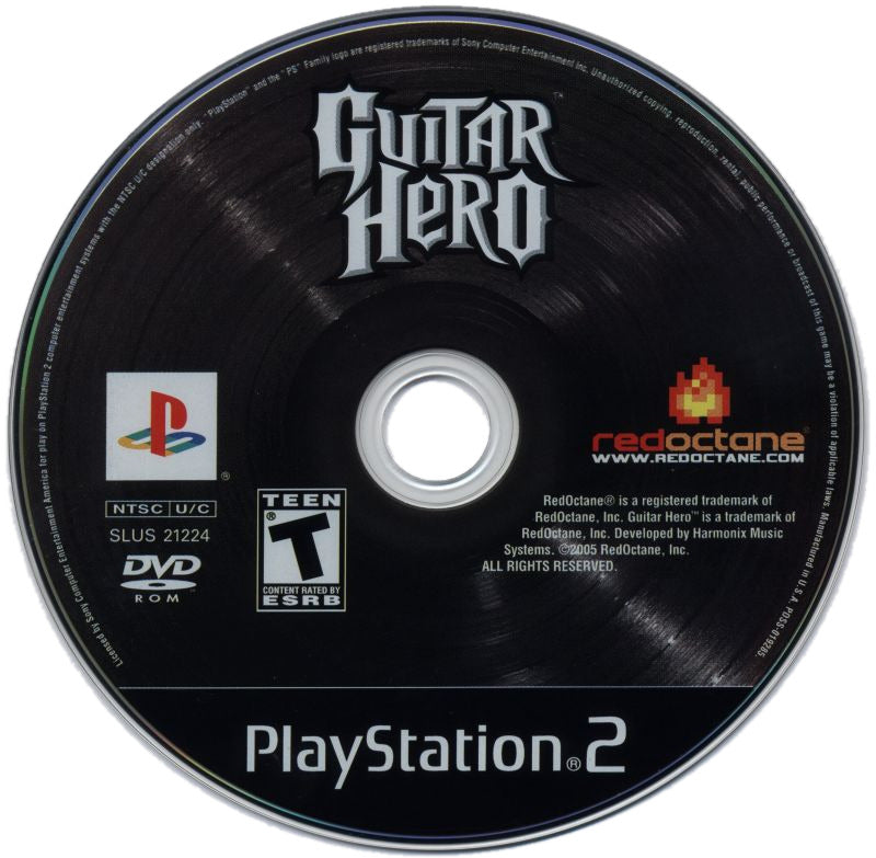 Guitar Hero PS2 - Video Game - Used - CaveGamers - Image 3