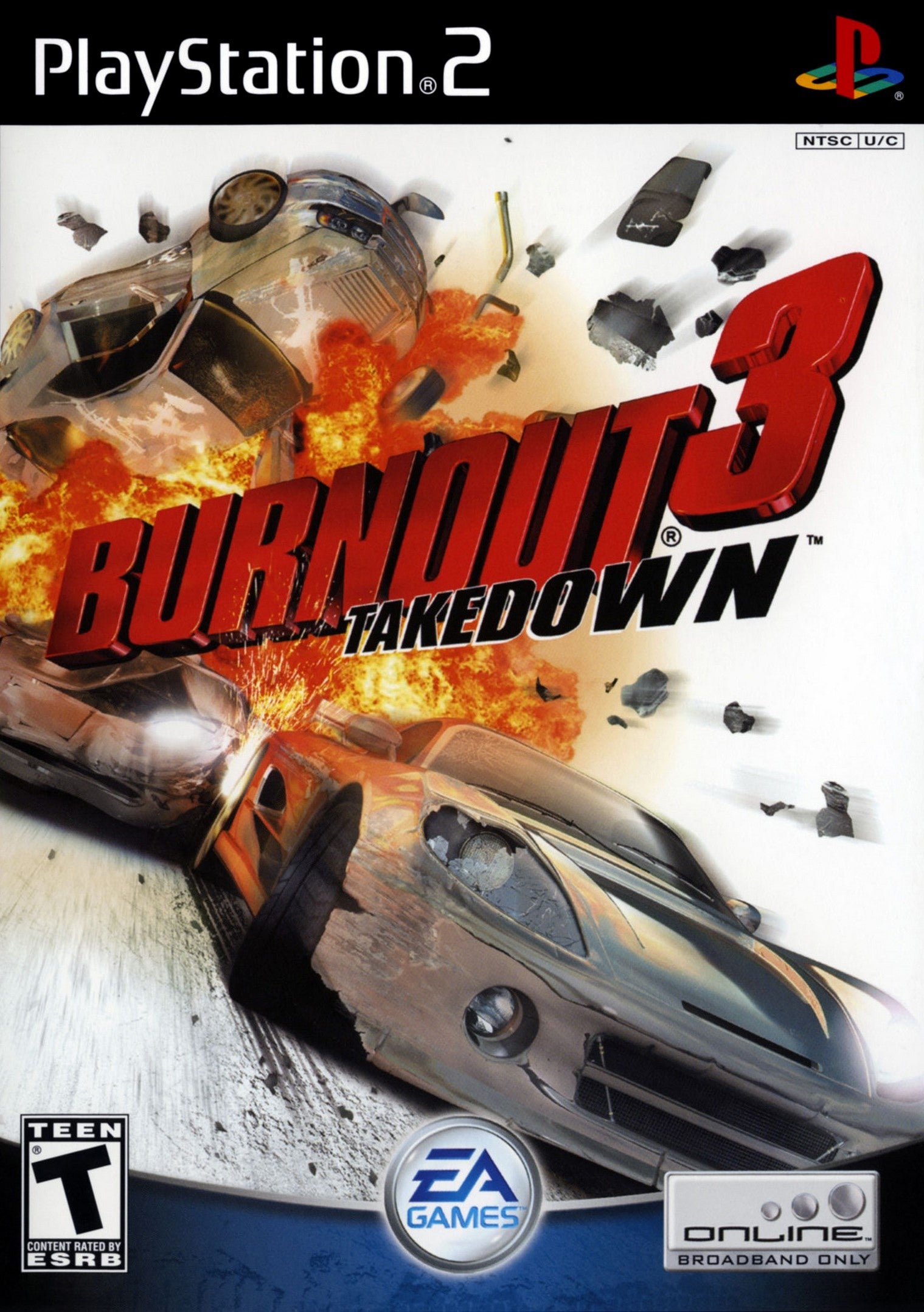 Burnout 3 Takedown PS2 - Video Game - Used - CaveGamers