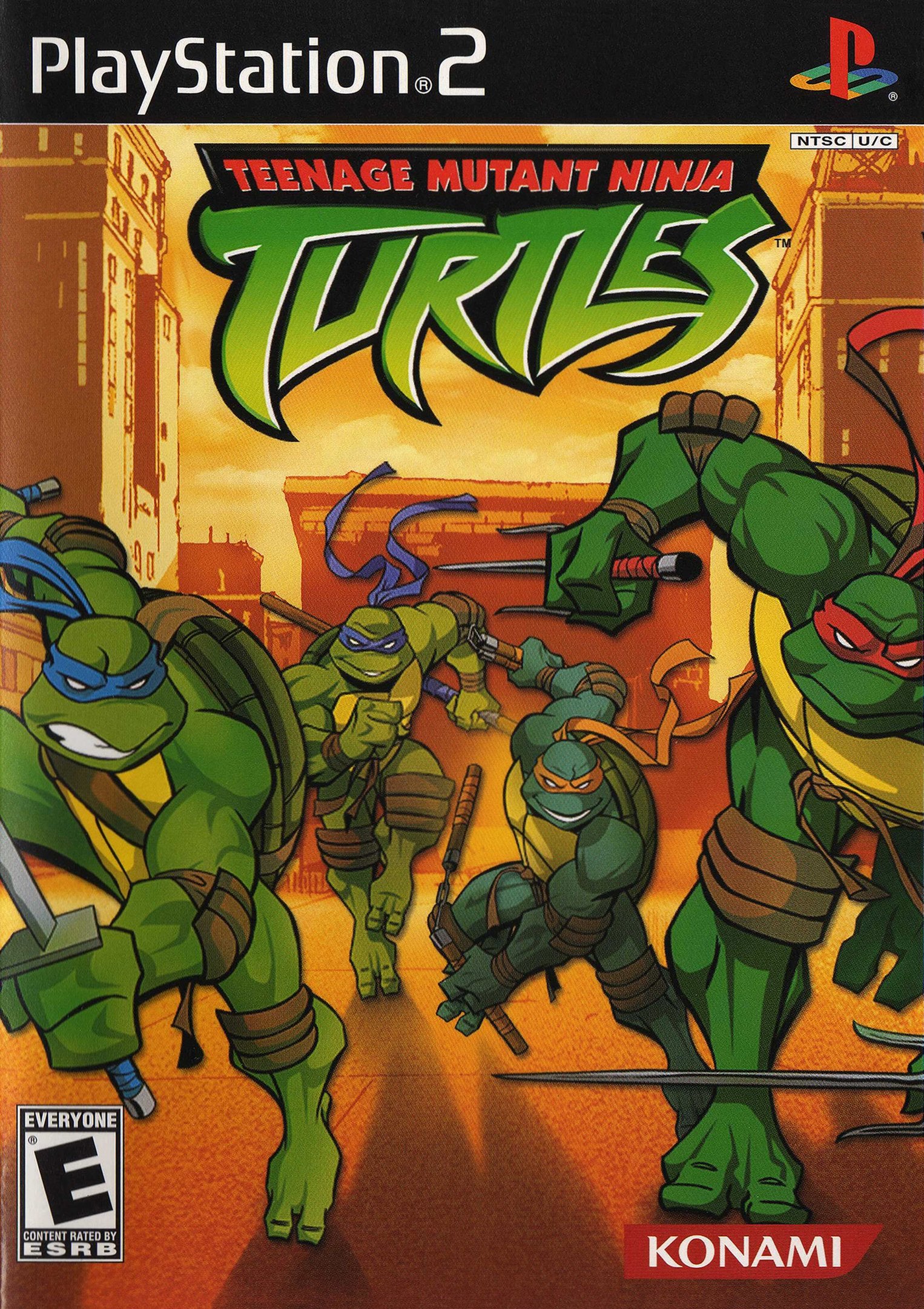 Teenage Mutant Ninja Turtles PS2 - Video Game - Used - CaveGamers