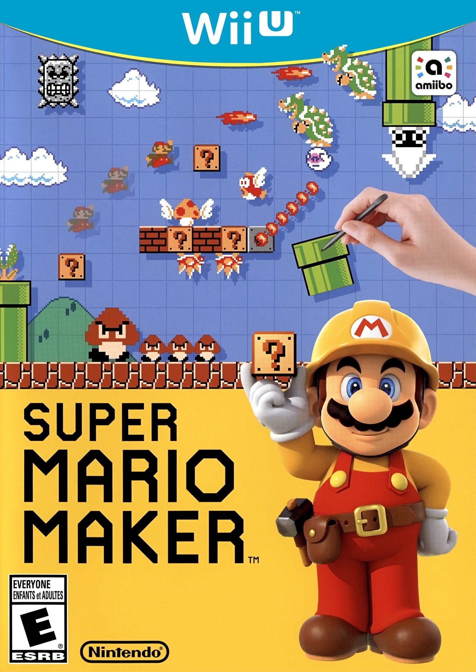 Super Mario Maker Wii U - Video Game - Used - CaveGamers