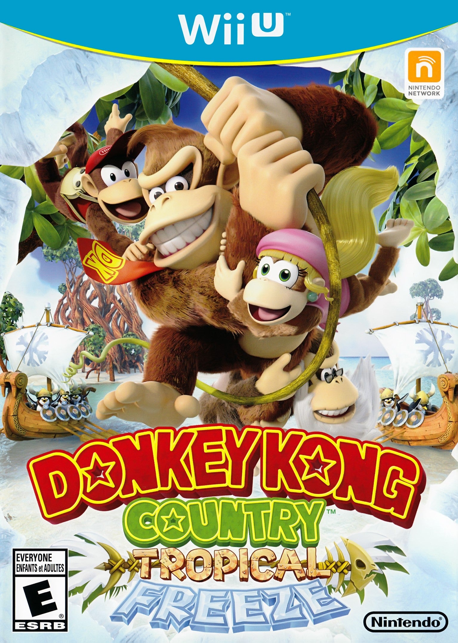 Donkey Kong Country Tropical Freeze Wii U - Video Game - Used - CaveGamers