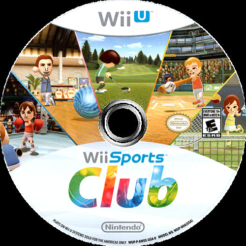 Wii Sports Club Wii U - Video Game - Used - CaveGamers - Image 3