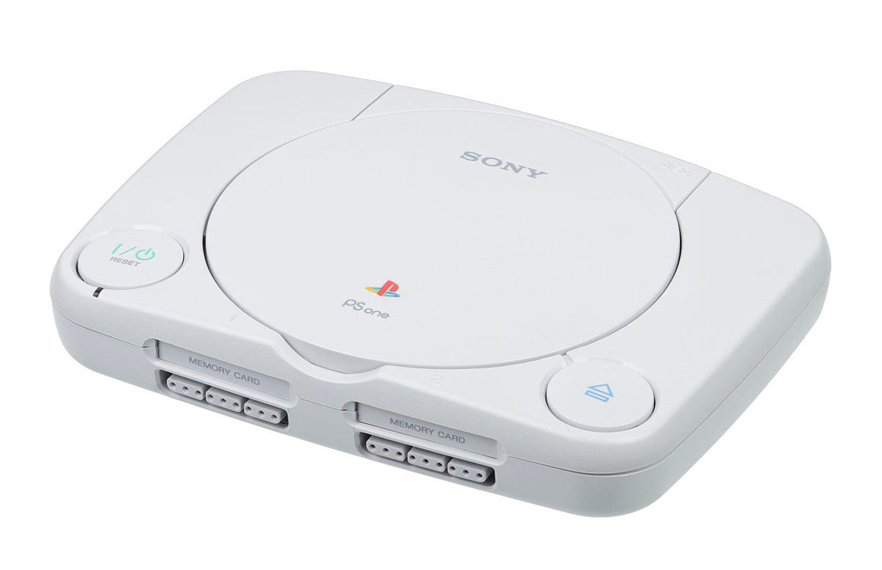 Playstation PSOne Slim Console - White - Video Game System - Used - CaveGamers - Image 2