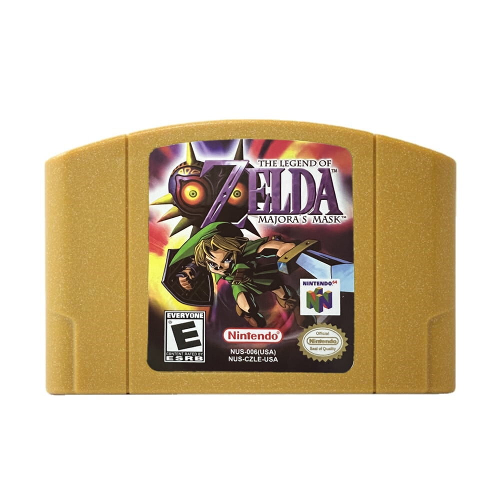 The Legend of Zelda: Majora's Mask (No Holo Label) N64 - Video Game - Used - CaveGamers