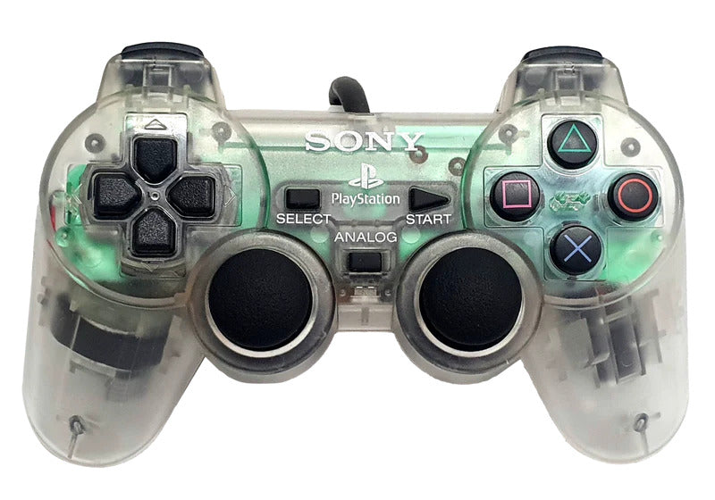 Playstation Dualshock Analog Controller - Clear