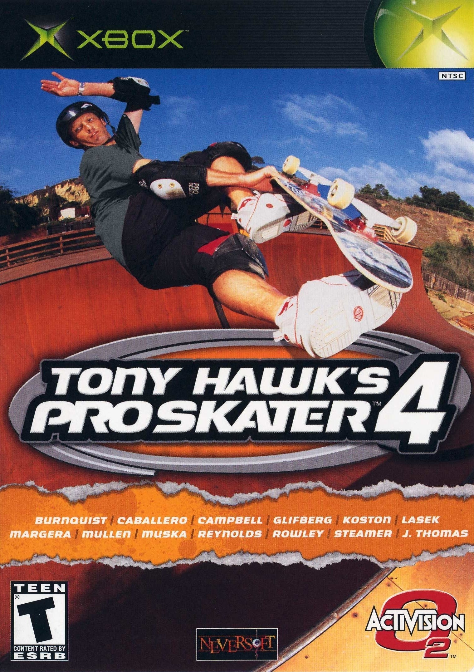 Tony Hawk's Pro Skater 4 Xbox - Video Game - Used - CaveGamers