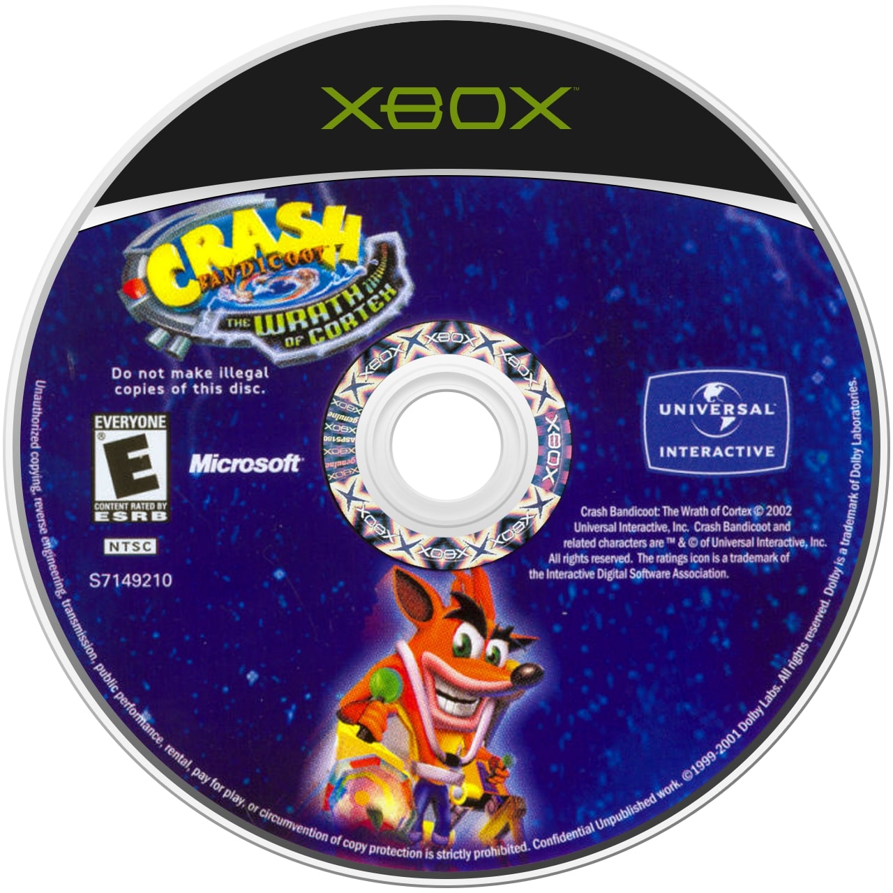 Crash Bandicoot: The Wrath of Cortex Xbox - Video Game - Used - CaveGamers - Image 3