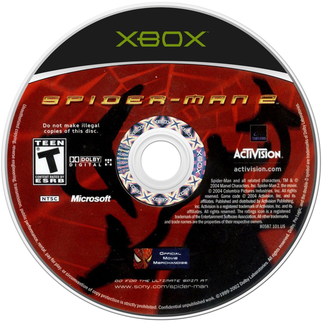 Spider-Man 2 Xbox - Video Game - Used - CaveGamers - Image 3