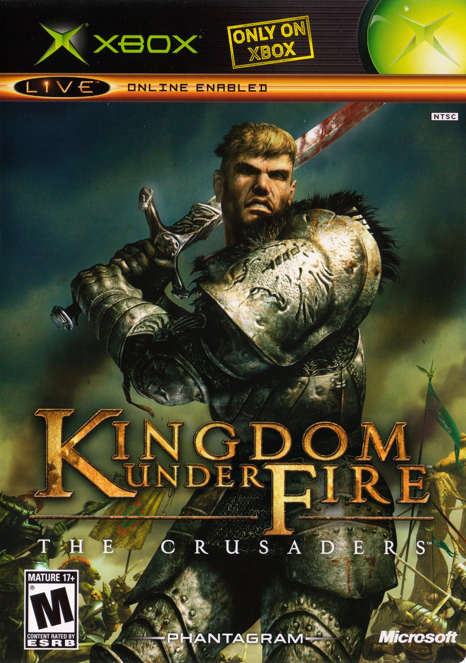 Kingdom Under Fire: The Crusaders Xbox - Video Game - Used - CaveGamers