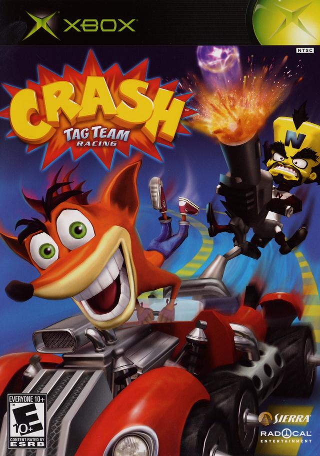 Crash Tag Team Racing Xbox - Video Game - Used - CaveGamers
