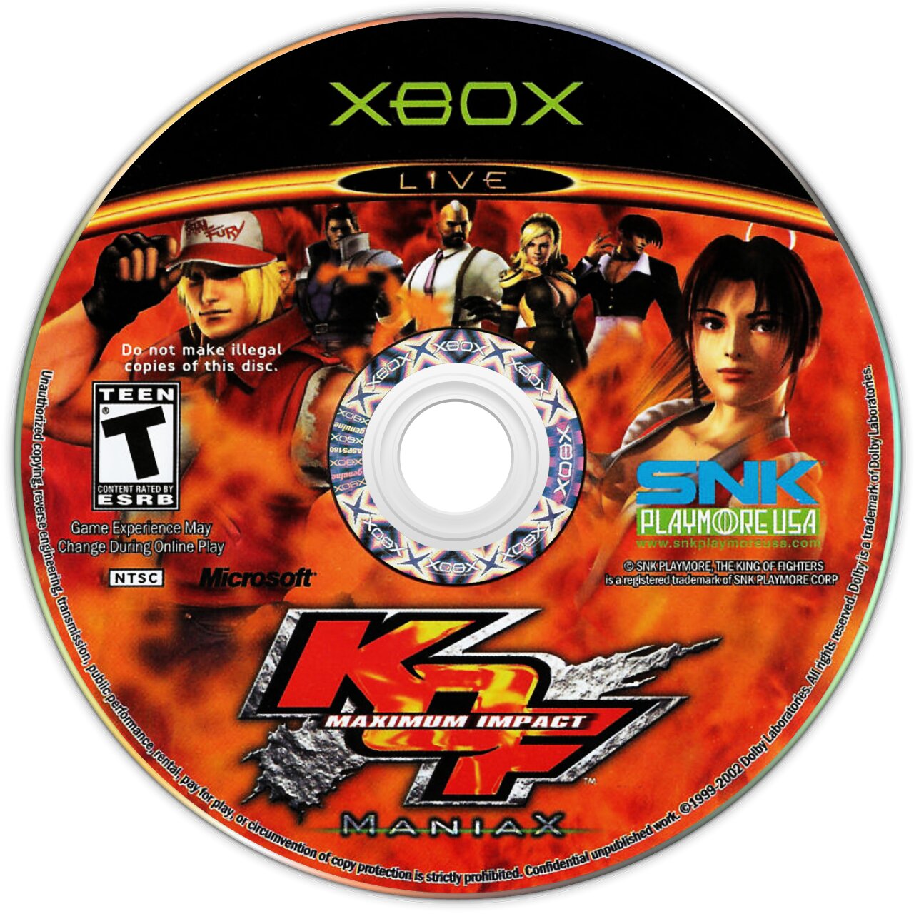 King of Fighters: Maximum Impact Maniax Xbox - Video Game - Used - CaveGamers - Image 3